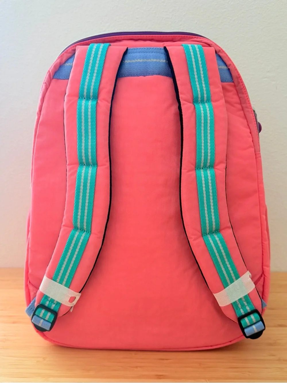 Kipling Seoul Extra Large 17” Laptop Backpack Coral Party